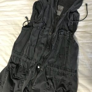 Mudd Brand Grey Vest Jacket
